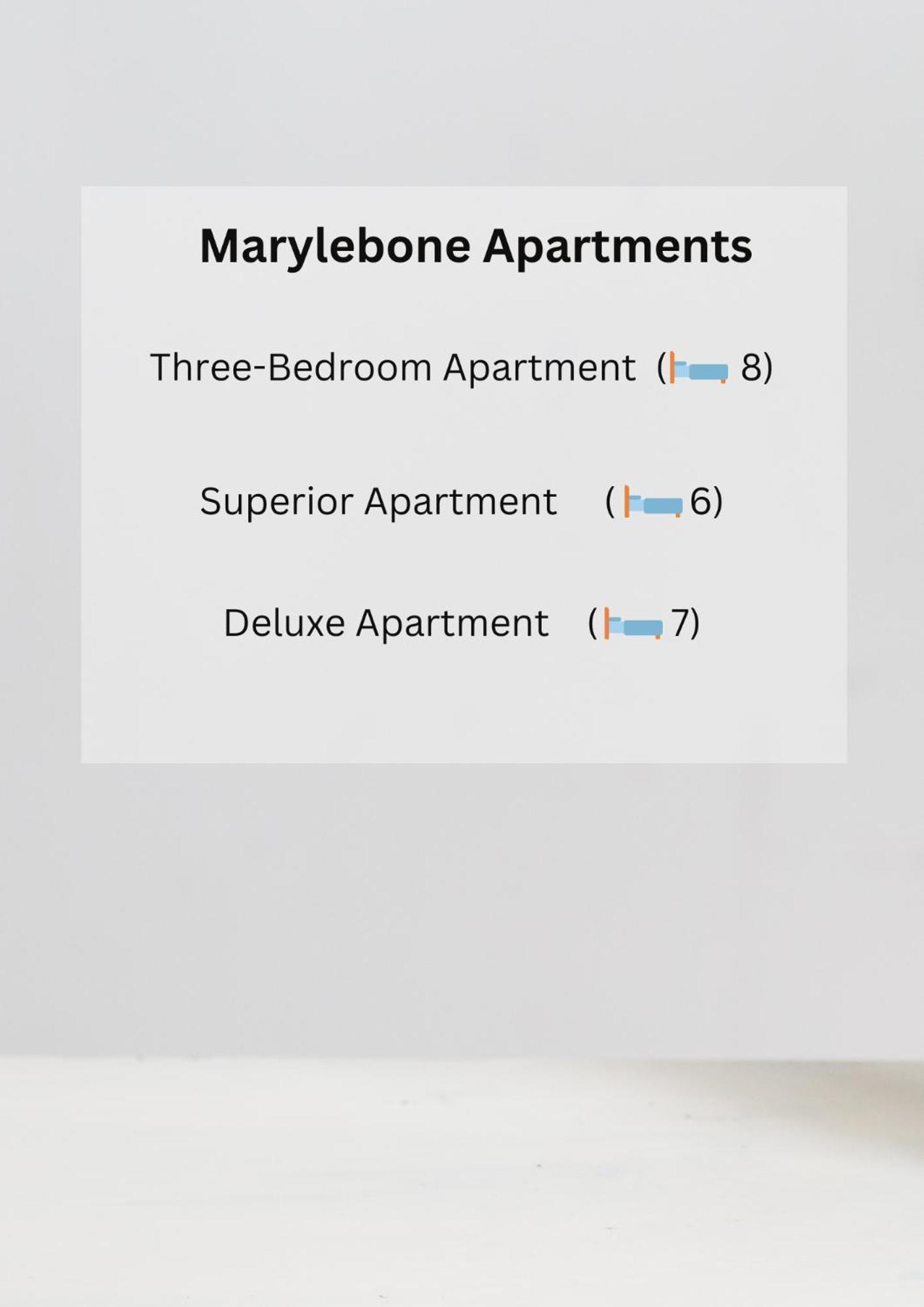 Marylebone Apartments Лондон Экстерьер фото